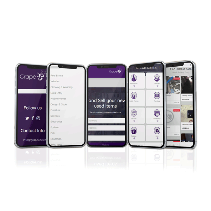 Mobile App - Grape